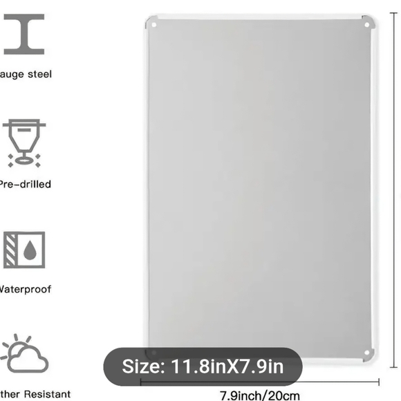 Coconut Rum Aluminum Decorative Sign - Picture 2 of 4